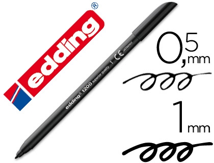 ROTULADOR EDDING 1200-01 NEGRO