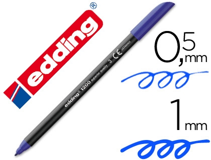 ROTULADOR EDDING 1200-03 AZUL