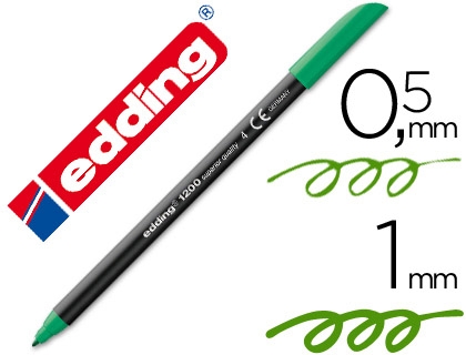 ROTULADOR EDDING 1200-04 VERDE