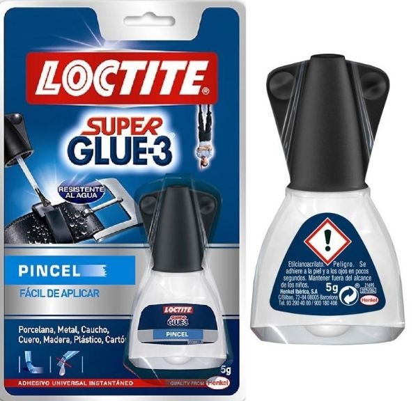 PEGAMENTO SUPER GLUE-3 PINCEL 5grs