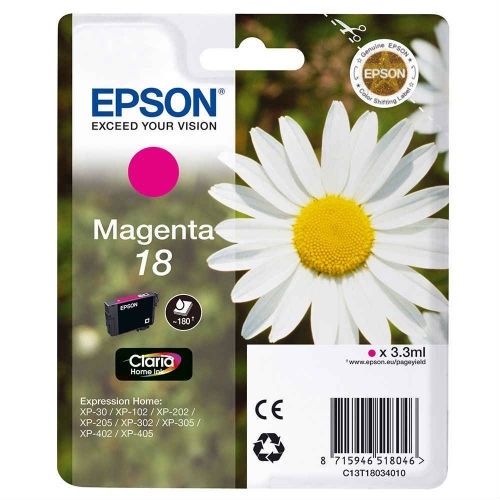 ORIGINAL EPSON 18 C13T18034010 MAGENTA